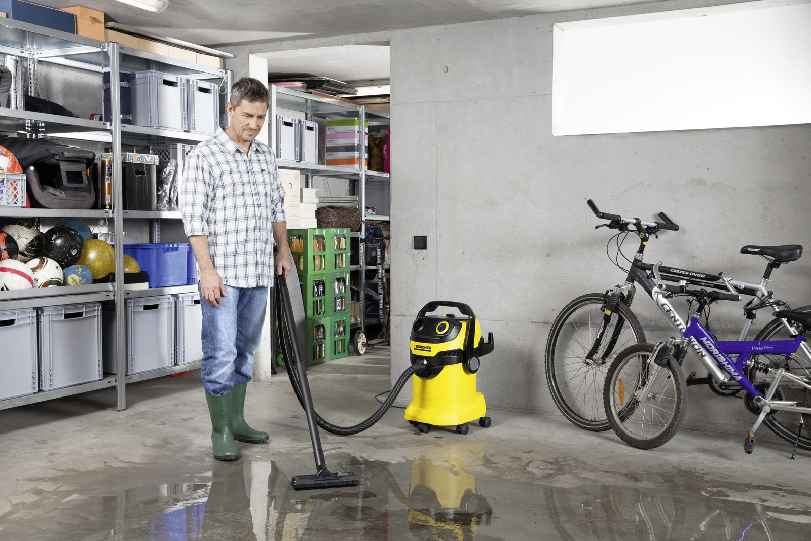 Пылесос хозяйственный WD 5