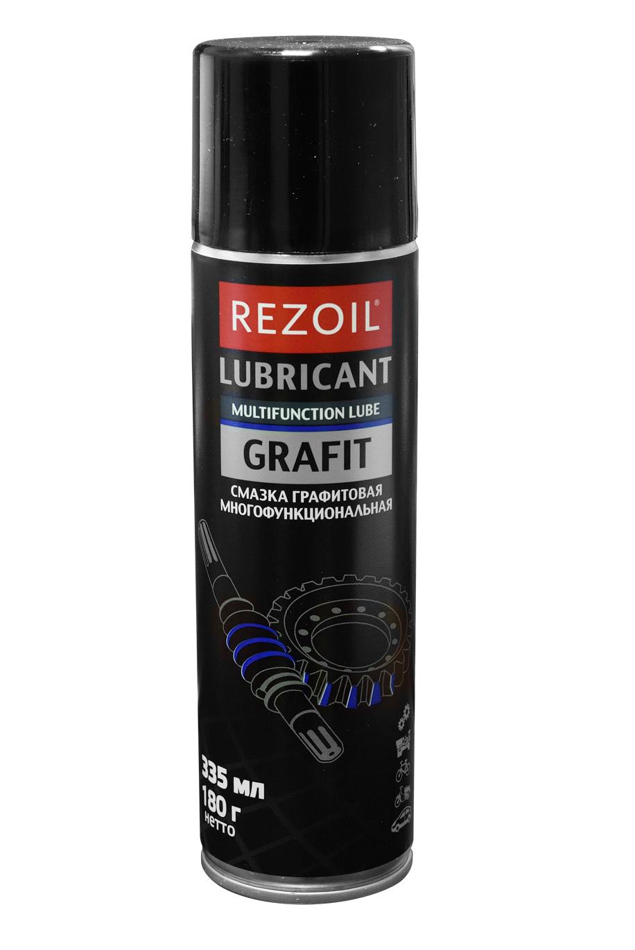  REZOIL GRAFIT графитовая аэрозоль 03.008.00031 REZOIL