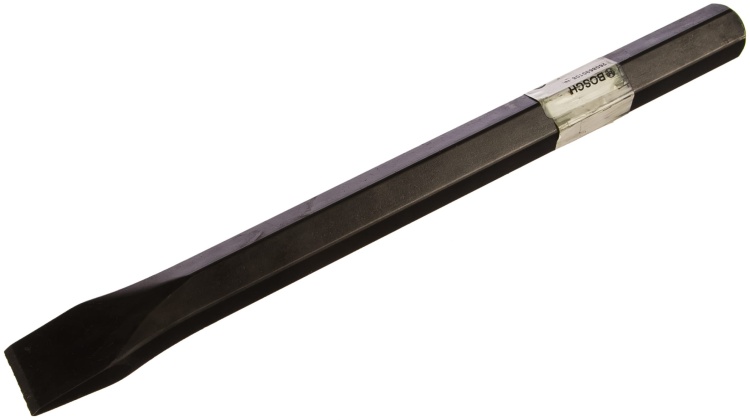 Плоское зубило, шестигранный патрон Ø 28 мм 35х400 мм