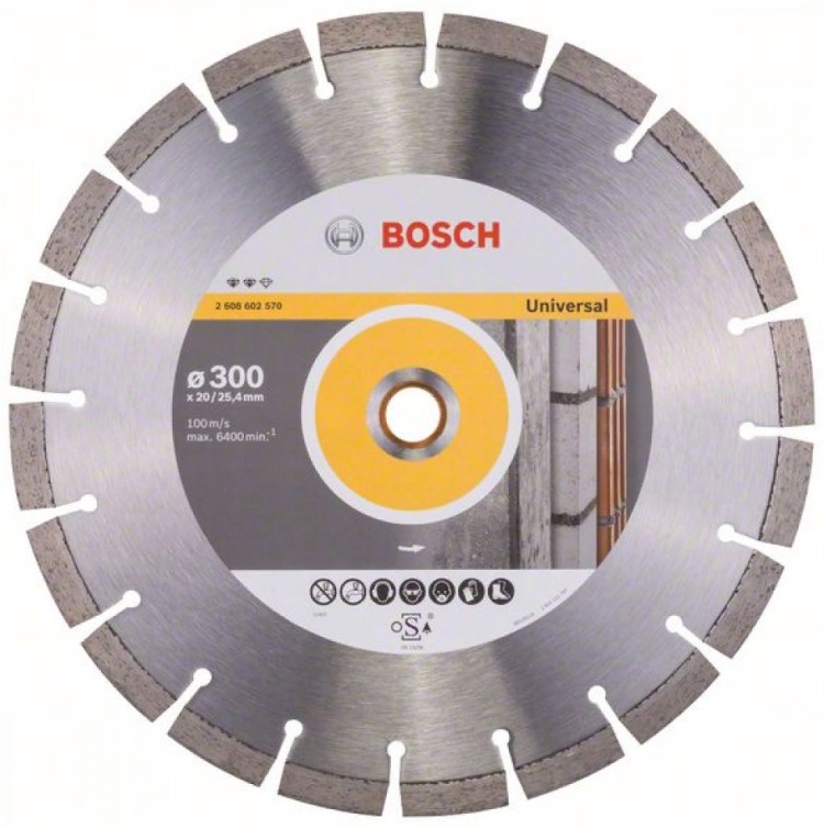 Диск алмазный Ef Universal 300-20/25,4 BOSCH