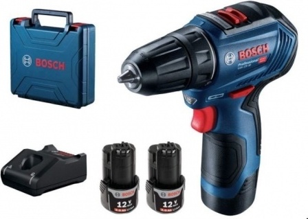 Аккумуляторная дрель-шуруповерт Bosch GSR 12V-30 case