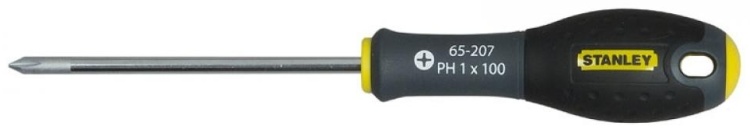 0-65-207 STANLEY ОТВЕРТКА "FATMAX" ПОД ШЛИЦ PH1 Х 100ММ