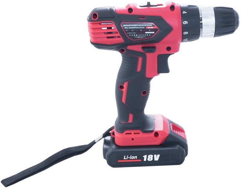 Аккумуляторная дрель-шуруповерт Edon AD-18C