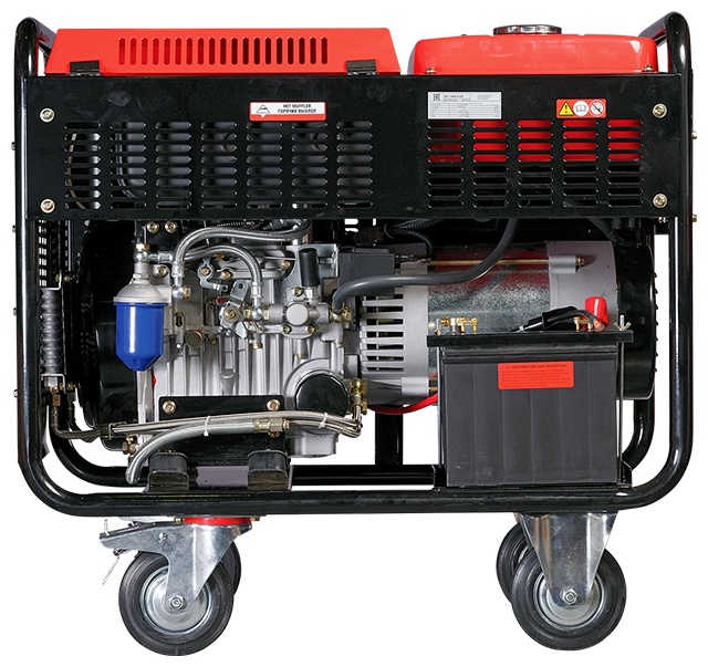 FUBAG Электростанция дизельная с электростартером и коннектором автоматики DS 14000 DA ES