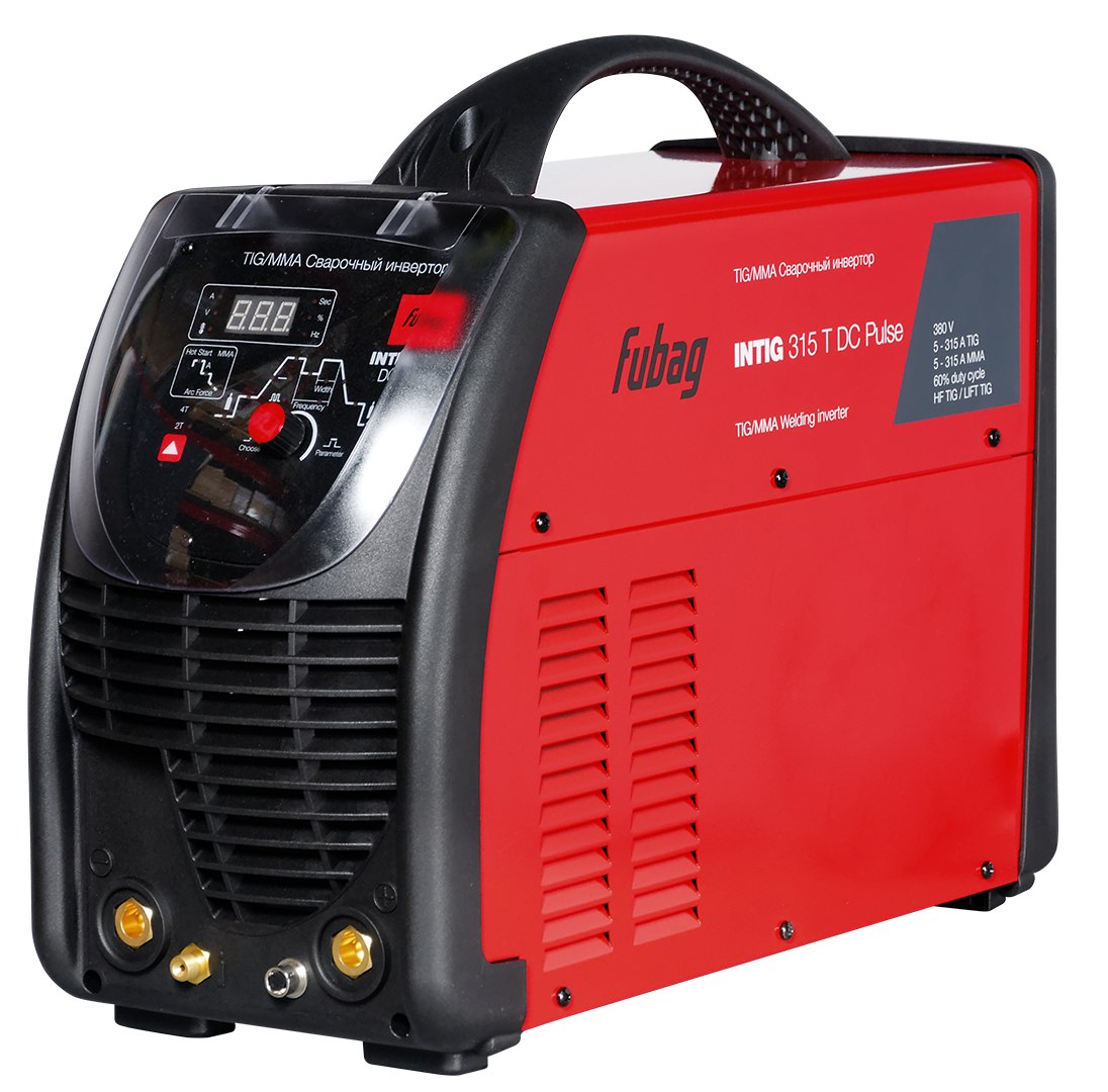 FUBAG Сварочный инверторный аргонодуговой аппарат INTIG 315 T DC PULSE с горелкой FB TIG 26 5P 4m