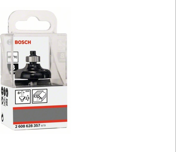 Фреза BOSCH профиль G Std S8/R4.8/D31.8/L12.4