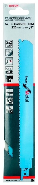 Пилки cабельные S-1126 СHF ВОSСН (5)