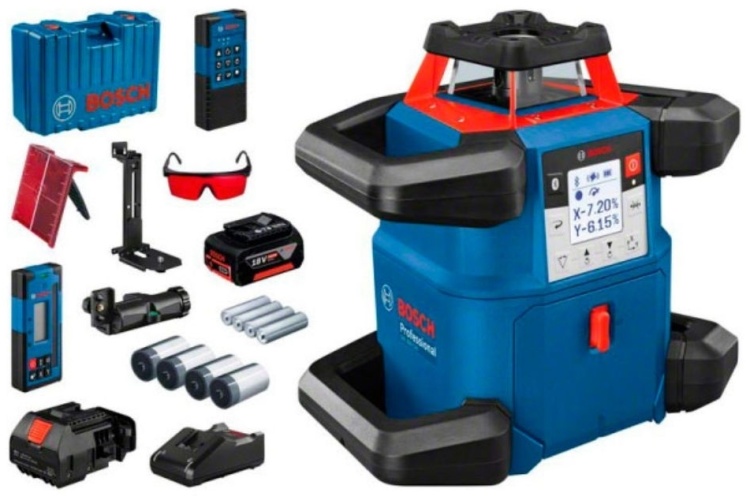 Лазер ротационный GRL 600 CHV + LR 60 BOSCH