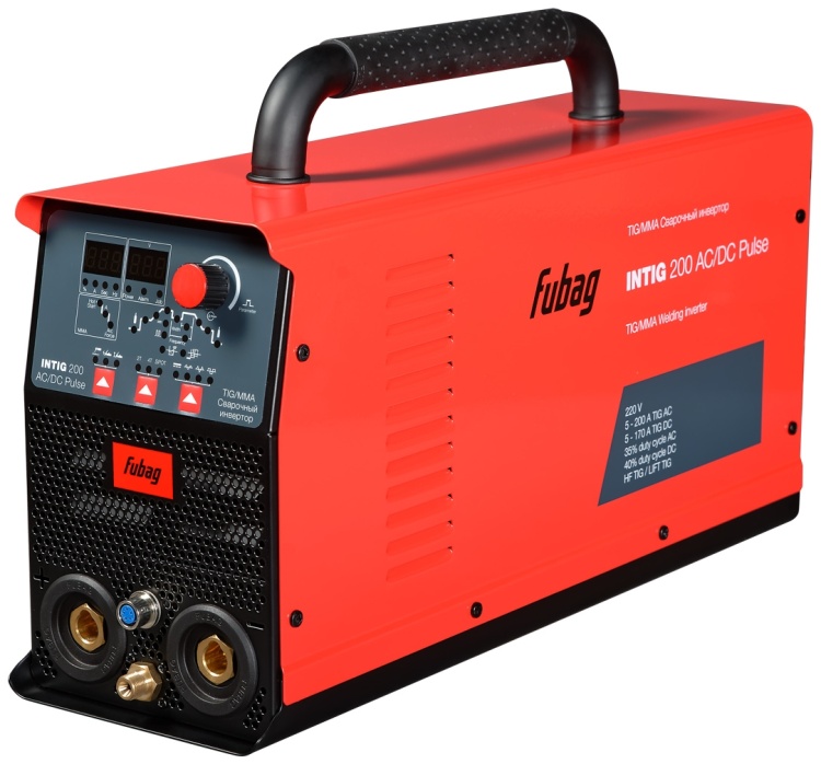 FUBAG Сварочный инверторный аргонодуговой аппарат FUBAG INTIG 200 AC/DC PULSE с горелкойFB TIG26 5P4