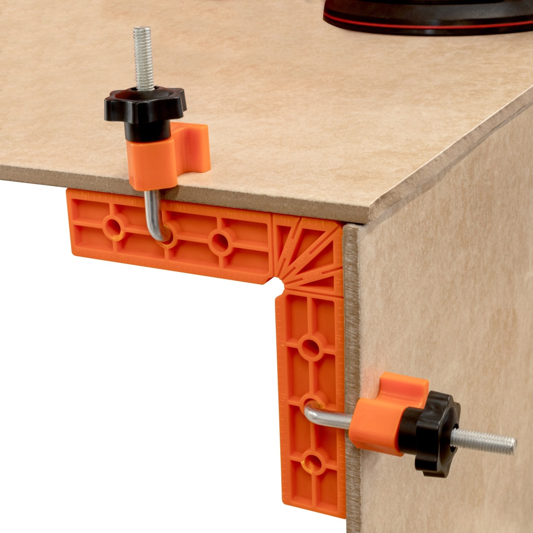 Уголок монтажный, 90 градусов, 15см, (L-образный зажим), набор 4шт