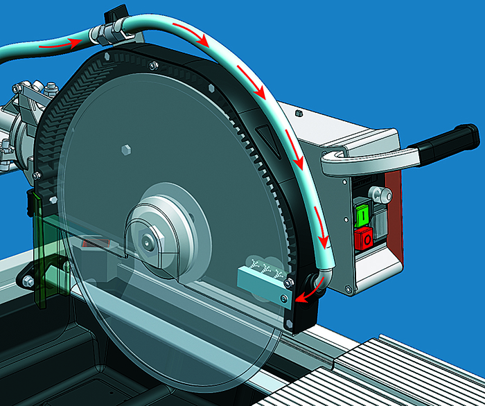 Станок для резки камня KZ9000 Nuova Battipav ELITE80