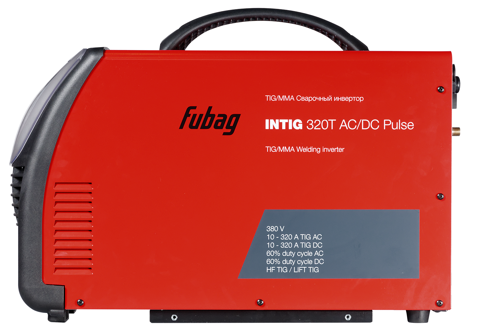 FUBAG Инвертор сварочный INTIG 320 T AC/DC PULSE + горелка FB TIG 18 5P 4m + модуль охлаждения + тележка