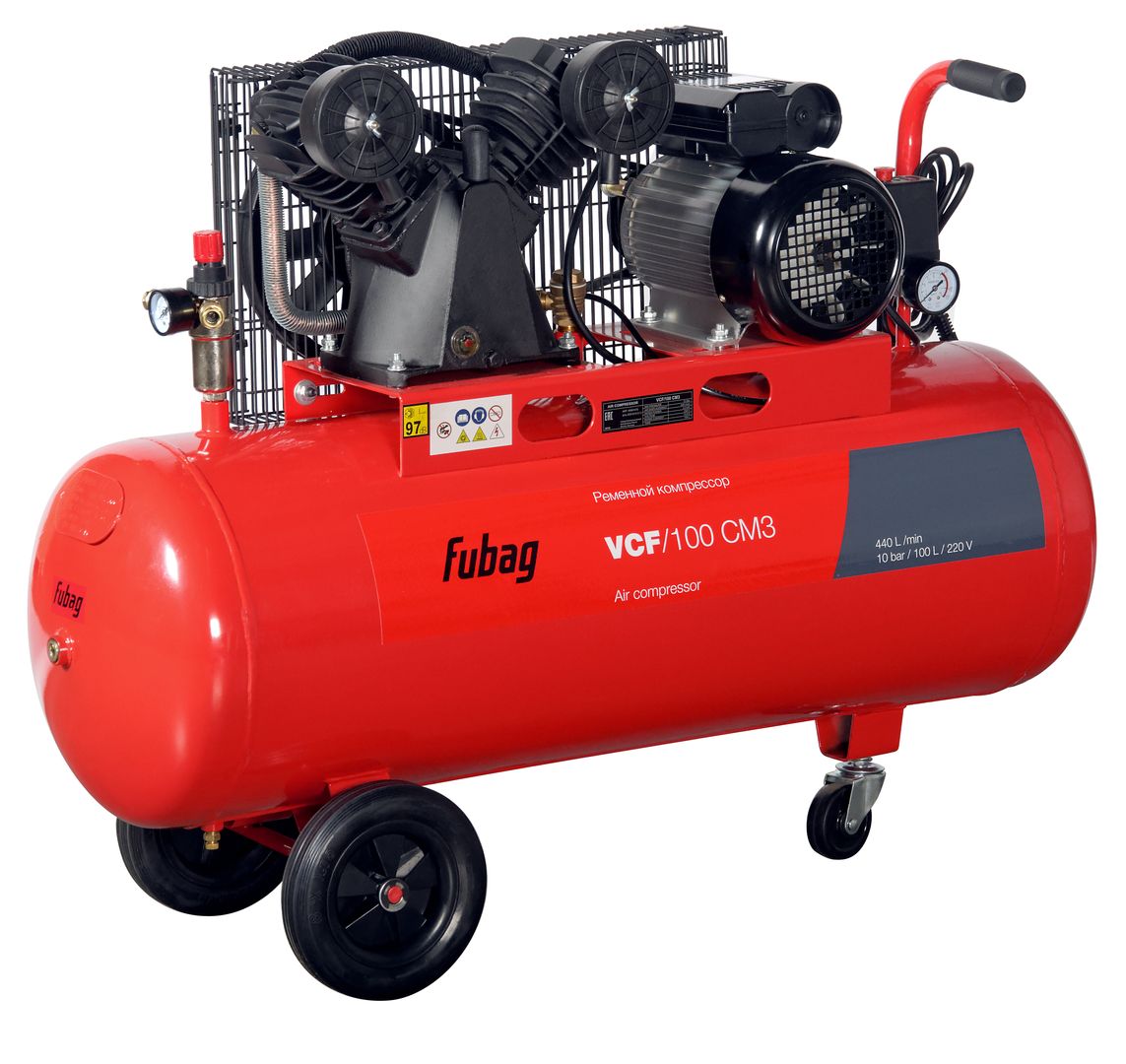 FUBAG Ременной одноступенчатый компрессор VCF/100 CM3