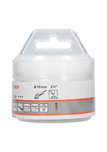 X-LOCK Алмазные коронки  Dry Speed ⌀ 70мм