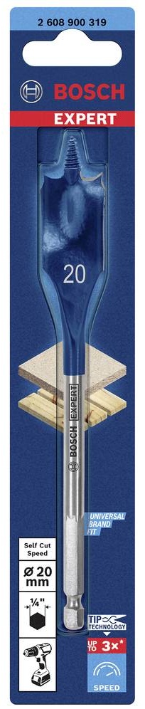 Сверло перовое Self Cut Speed 20х152 мм Expert