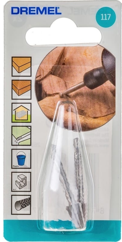 Фреза MAX , 6,4 мм (117DM), 2шт.