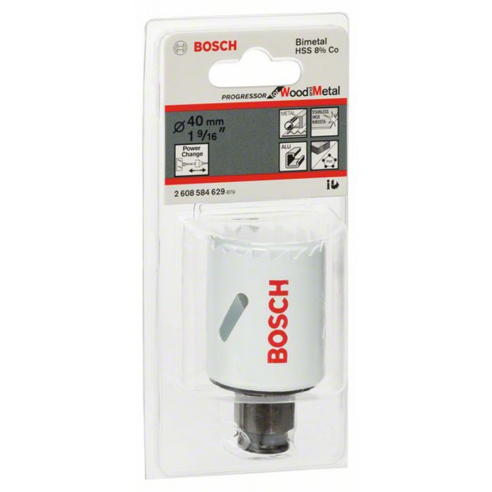 Коронка BOSCH PROGRESSOR 40 мм 