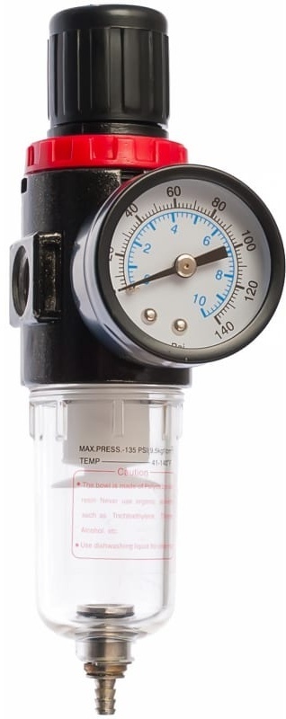 FUBAG Фильтр-регулятор FR-101 с манометром, внутренняя резьба, 0-8бар, 1/4"