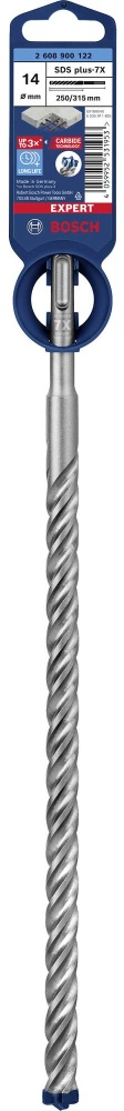 Бур BOSCH SDS plus-7X д/арм.бетона  14x250x315мм Expert