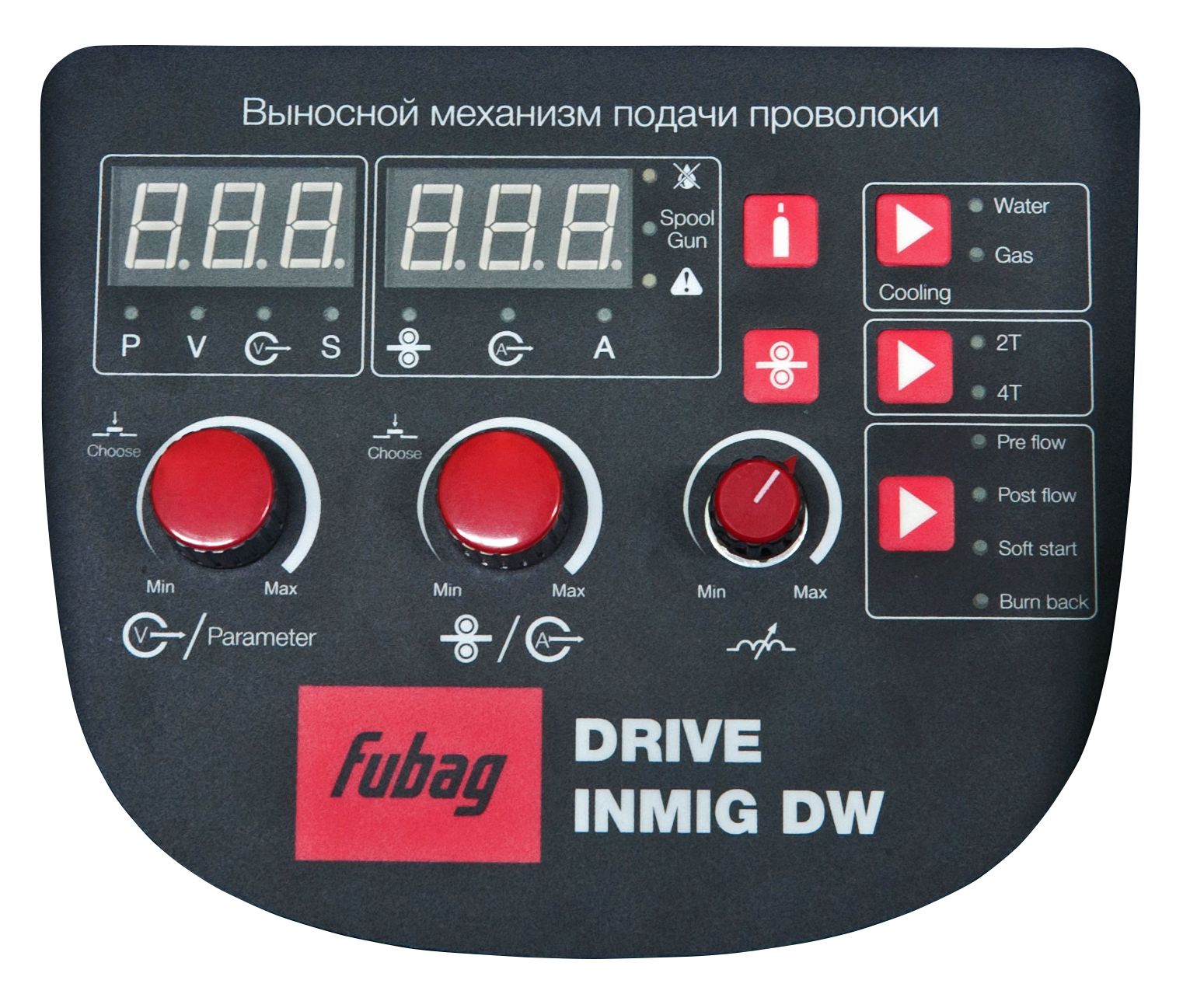 FUBAG Сварочный полуавтомат INMIG 500T DW SYN + DRIVE INMIG DW + Шланг пакет 5м + горелка FB 500 3m + блок жидкостного охлаждения Cool 70 + тележка