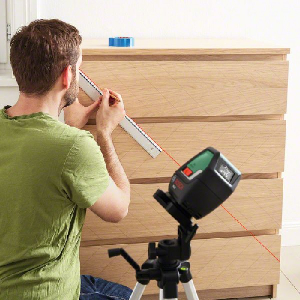 Лазерный нивелир BOSCH PLL2 + штатив ТТ 150