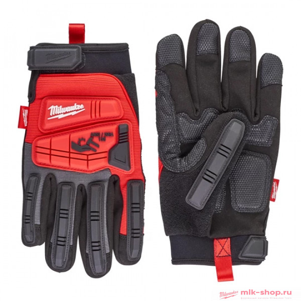 Перчатки с защитой от удара Milwaukee Impact Demolition Gloves 9/L