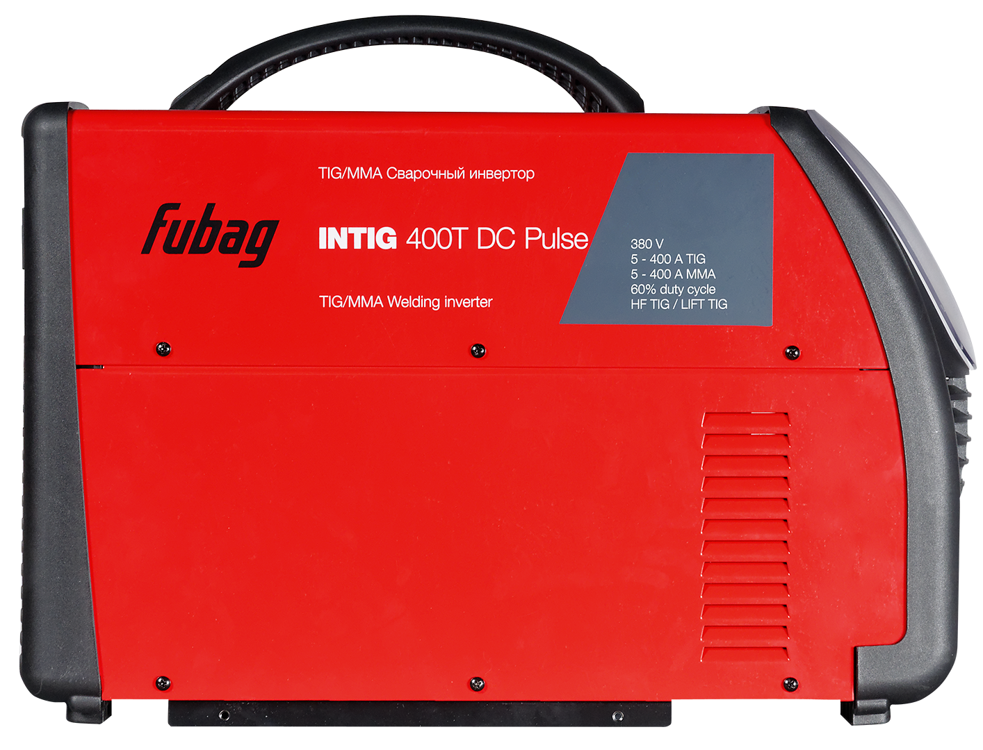 FUBAG Сварочный инверторный аргонодуговой аппарат INTIG 400 T DC PULSE c горелкой с горелкой FB TIG 26 5P 4m (38459)
