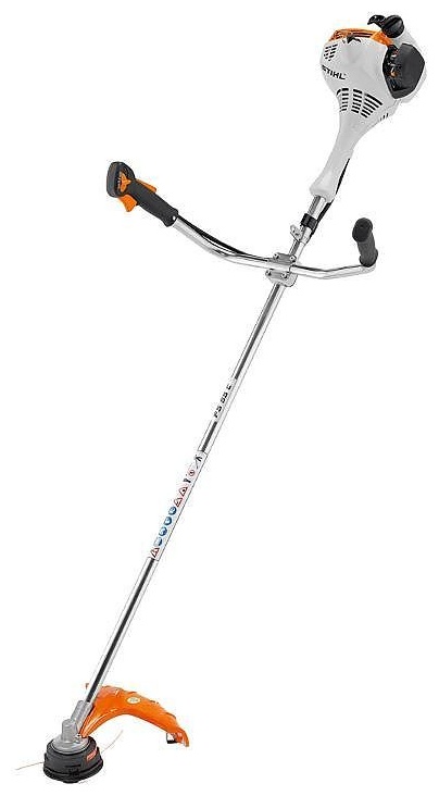 Мотокоса Штиль FS-55 C-E ( с ножами GSB 230-2 и косильн.голов. AutoCut 25-2, раб. объем 27,2 см³, мощн. 0,75 кВт/1,0 л.с..)