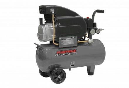 Компрессор Парма К-1500/24КМ (масл.коакс,1500Вт,24л,198л/мин,вых 2шт/рапид)