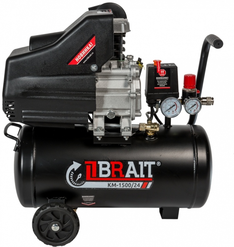 Компрессор воздушный BRAIT КМ-1500/24