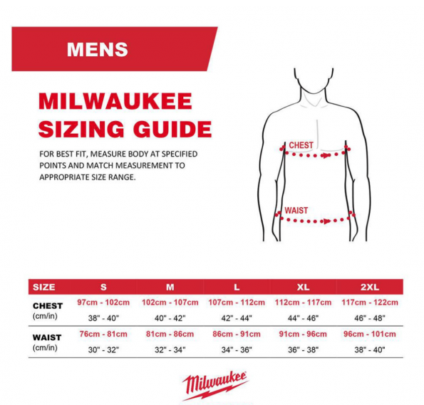 Футболка Milwaukee HYBRID-S, серая