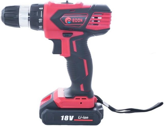 Аккумуляторная дрель-шуруповерт Edon AD-18C