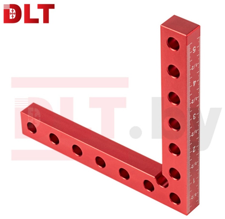 Уголок монтажный, 90 градусов, 14см, (L-образный зажим), алюминиевый