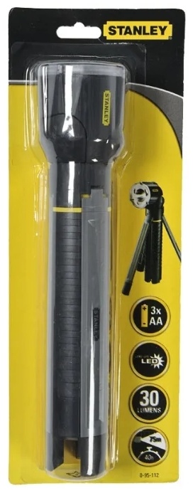 0-95-112 STANLEY ФОНАРЬ СВЕТОДИОДНЫЙ "MAXLIFE 369 - 9АА" С ТРЕНОГОЙ