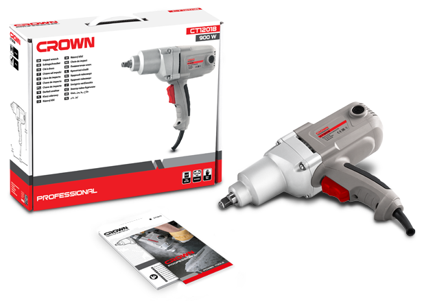 Ударный гайковерт CROWN CT12018