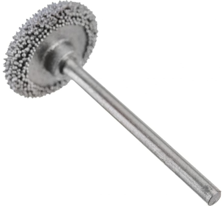 Насадка зазубренная из карбида вольфрама круговой формы  для гравировки 19 мм DREMEL