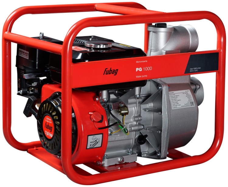 FUBAG Бензиновая мотопомпа PG 1000 для чистой воды