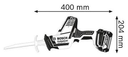 Пила сабельная аккумуляторная GSA 18V-LI C BOSCH