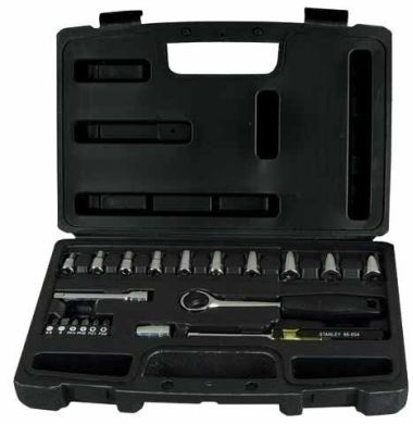 1-94-649 НАБОР ТОРЦЕВЫХ ГОЛОВОК STANLEY 1/4" (20 ПРЕДМЕТОВ)