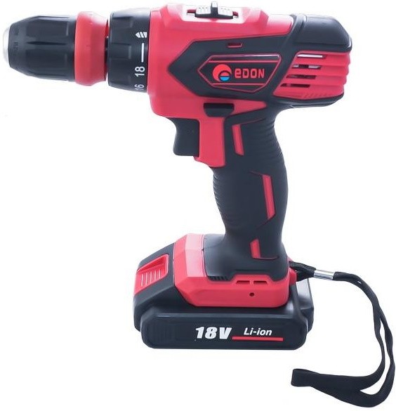 Аккумуляторная дрель-шуруповерт Edon AD-18CUN