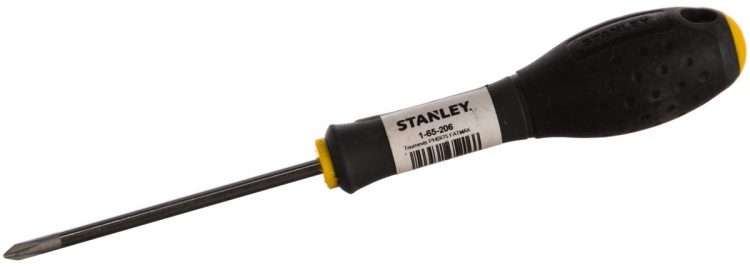 1-65-206 STANLEY  ОТВЕРТКА "FATMAX" ПОД ШЛИЦ PH0 Х 75ММ Б/УП.