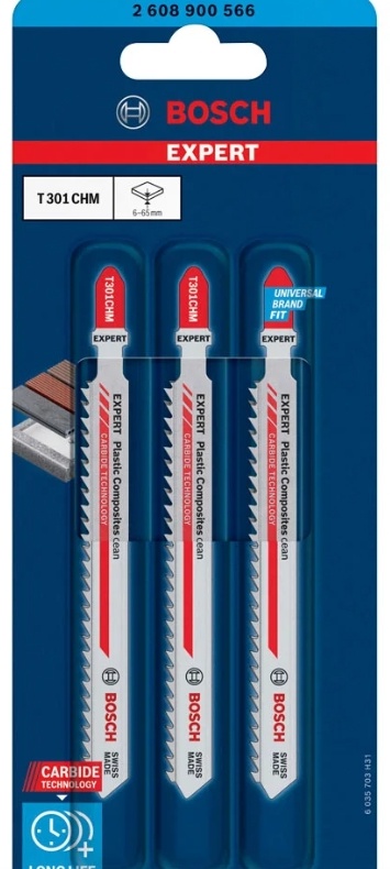 Пилки T144DHM Hardwood fast Expert (3шт) BOSCH