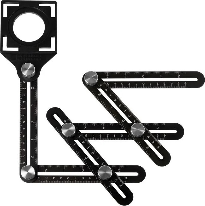 Шаблон-линейка DLT, алюминиевая