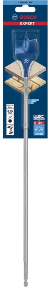 Сверло-фреза SelfCut Speed 36x400 мм Expert BOSCH
