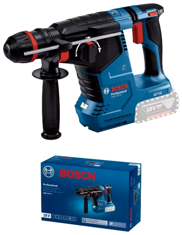 Перфоратор BOSCH GBH 187-LI ONE Chuck Картон без аккумулятора и зарядного устройства