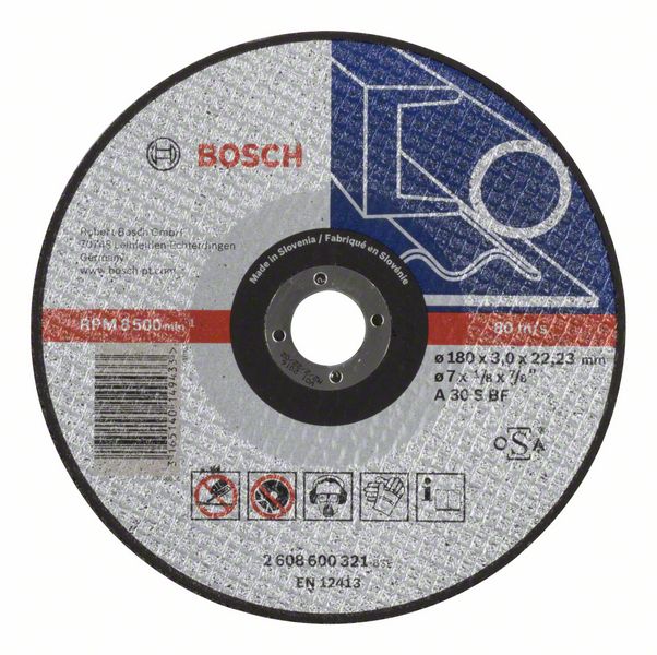 Диск BOSCH 180х3 по металлу