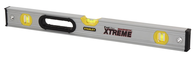 0-43-637 STANLEY УРОВЕНЬ "FATMAX XL" МАГНИТНЫЙ 900ММ Х 3 КАПСУЛЫ 0,5ММ/М
