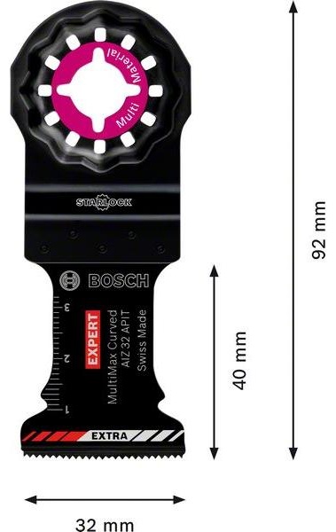 Полотно пильное погружное 2x40 мм Multi Material Extra AIZ 32 APT Expert