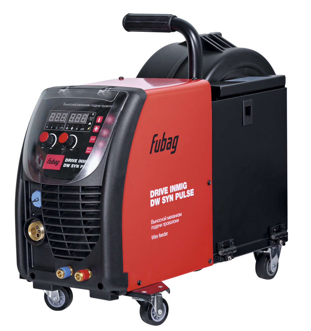 FUBAG Сварочный полуавтомат INMIG 500T DW SYN PULSE + подающий механизм DRIVE INMIG DW SYN PULSE + горелка FB 400 3m + Шланг пакет 5м