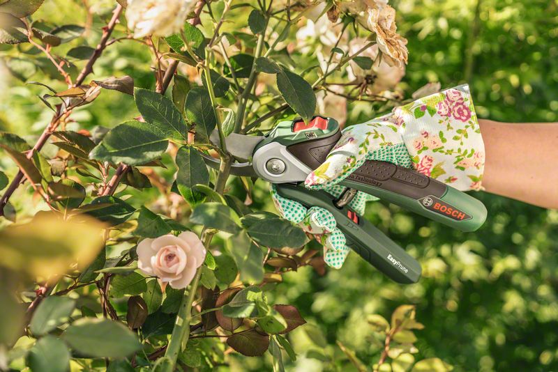 Аккумуляторный секатор Bosch EasyPrune